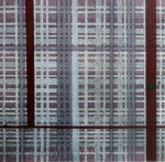 Rasters 8 - werk op papier 17 x 17 cm (2011)